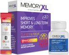OmegaXL Joint Support, 60 Cápsulas + MemoryXL, 30 Sticks Sabor Arándano Limón