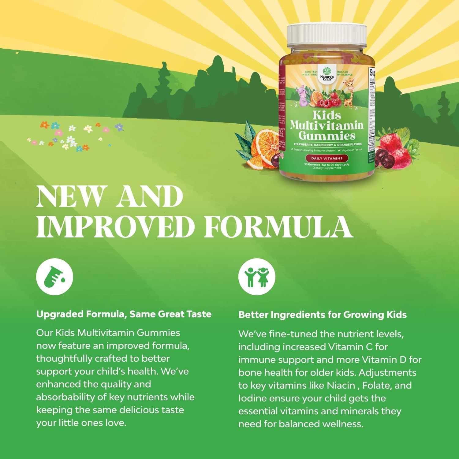 Gominolas Multivitamínicas para Niños - Natures Craft