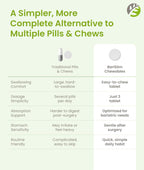 BariSlim Complete Multivitamínico Masticable para Bariátrica - 45 mg Hierro - 90 Comprimidos Sabor Bayas Mixtas
