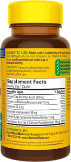 Nature Made Complejo B con Vitamina C, 100 Caplets