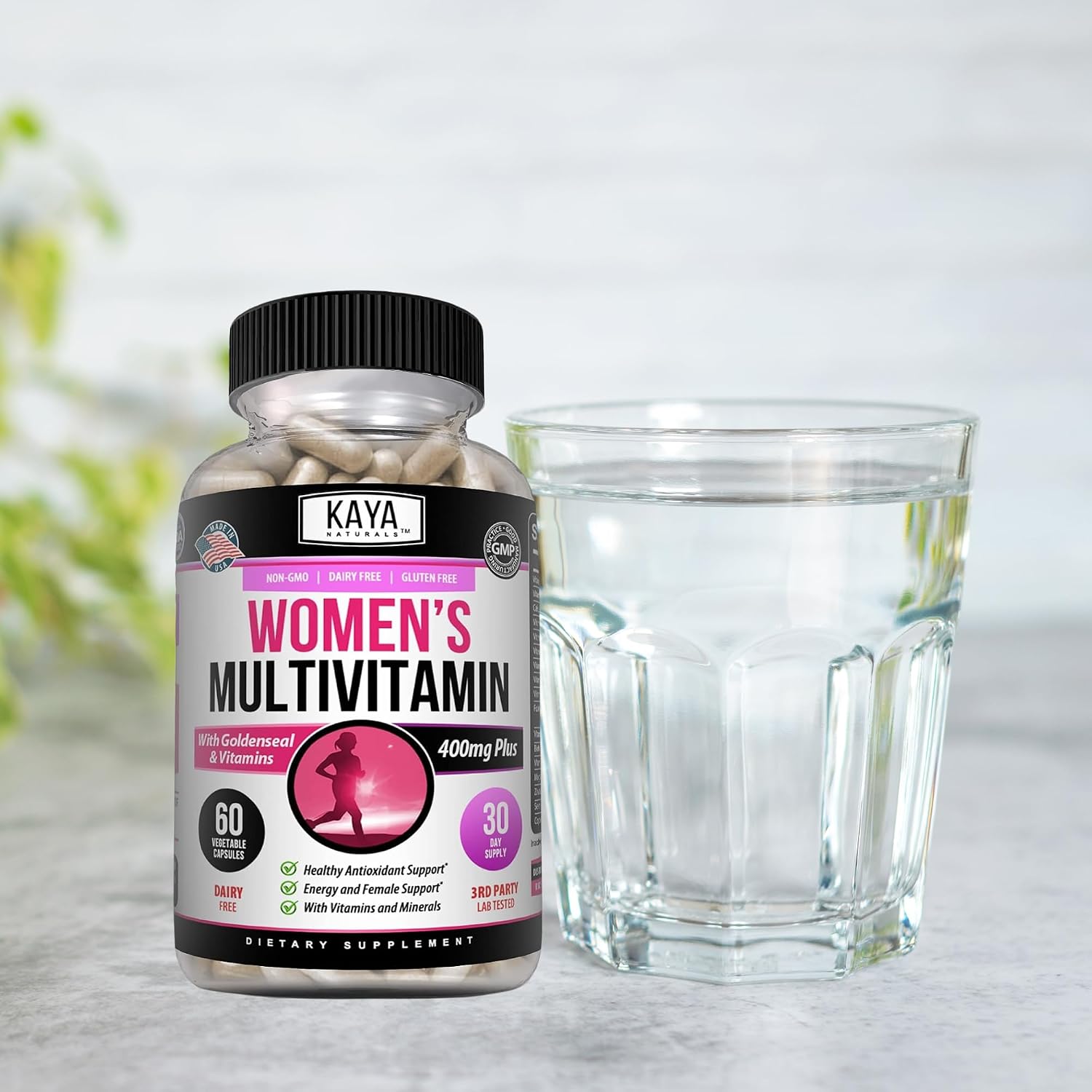 Kaya Naturals Multivitamínico para Mujeres – 60 Cápsulas