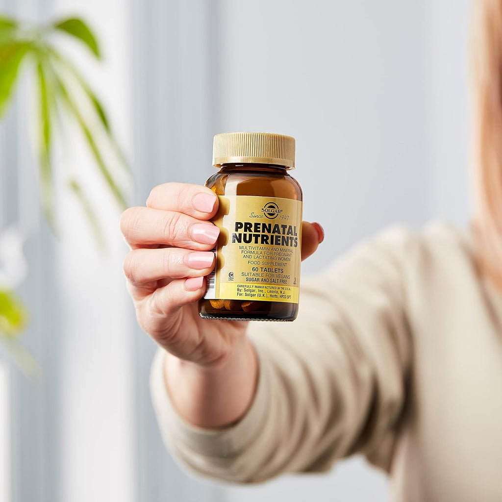 Solgar Nutrientes Prenatales, 120 comprimidos