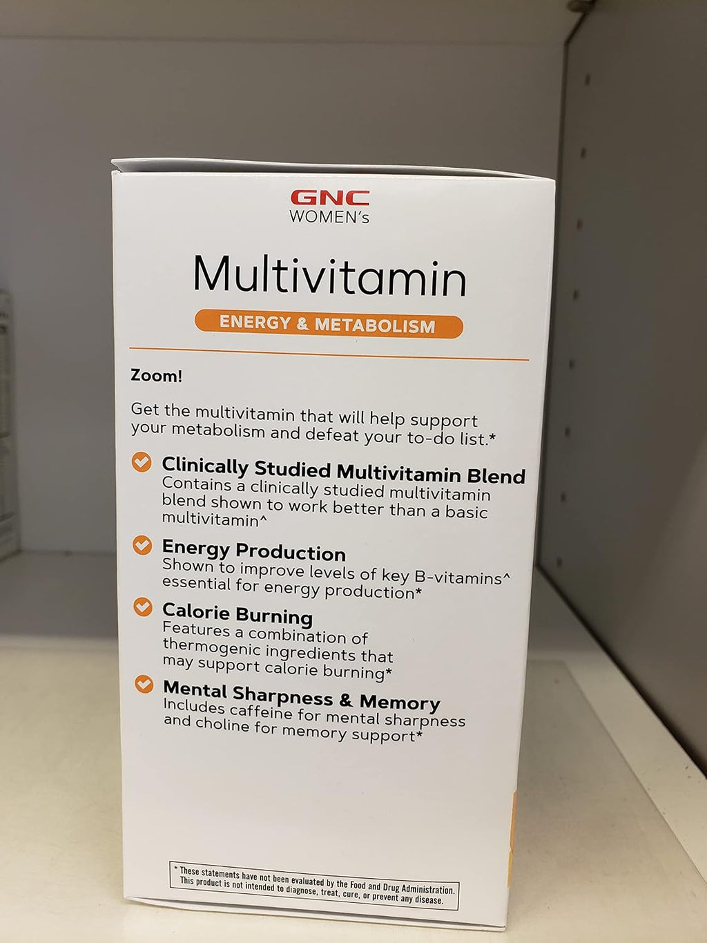 GNC Women's Multivitamin Energy & Metabolism - Twin Pack