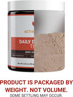 ACTIVATEDYOU Daily Digestive Tonic - Tónico Digestivo Diario con Kombucha, Vinagre de Manzana, Prebióticos y Vitamina C - Sabor Berry Lemonade (30 Servicios)