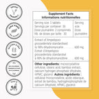 Supersmart Dihydromyricetin 600mg - DHM 98% - 60 Comprimidos