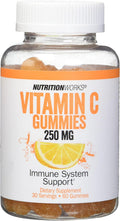 NutritionWorks Vitamin C 250 mg Gominolas, 60 Gominolas