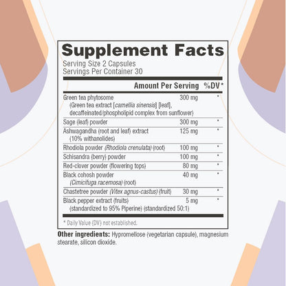 MenoRescue Complemento para la Menopausia - Alivio Completo
