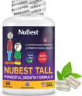 NuBest Tall | Apoya la salud ósea, el sistema inmunológico y el bienestar general con calcio, colágeno y hierbas para niños y adolescentes | 60 cápsulas