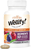 21st Century Wellify Multivitamínico para Mujeres 50+ con Minerales, 65 Comprimidos