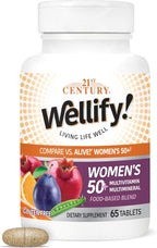 21st Century Wellify Multivitamínico para Mujeres 50+ con Minerales, 65 Comprimidos