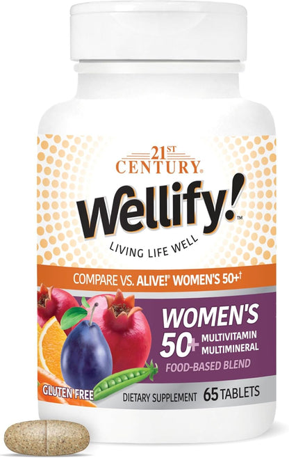 21st Century Wellify Multivitamínico para – Dosis única diaria: con solo un comprimido al día, cubres tus – Image 10
