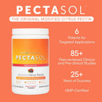 PectaSol Pectina Cítrica Modificada – 551g Polvo de Bayas – Suplemento para la Salud Corporal Total