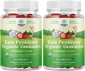 Probióticos Orgánicos para Niños - Gominolas Sabor Fresa - 60 uds (Pack de 2)
