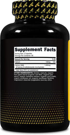 Primaforce HMB (Beta-Hidroxi Beta-Metilbutirato) 1000 mg, 180 Cápsulas - Sin Gluten y No Transgénico