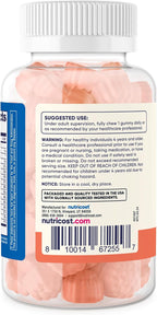 Nutricost Gomitas Multivitamínicas para Niños - 120 Gomitas Sabor Frutos Rojos - Sin Gluten, No-GMO, Vegetariano
