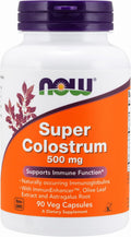 Super Colostrum 500 mg – 90 Cápsulas Veganas – NOW Foods