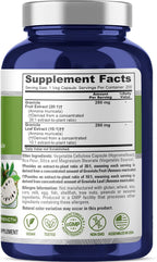 NusaPure Graviola Cápsulas, 500 mg, 200 Cápsulas Veganas (No Transgénicas, Vegano)