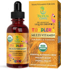 Tropical Oasis Multivitamínico Orgánico Líquido para Niños con Hierro (59 ml)