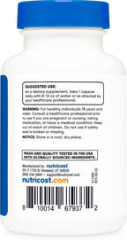 Nutricost L-Theanine 200mg, 120 Cápsulas, Alta Concentración - No OGM, Sin Gluten