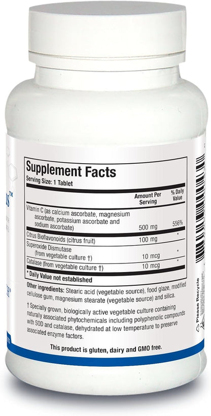 Biotics Research Bio C Plus™ - Vitamina C como Ascorbatos Minerales con Bioflavonoides de Cítricos, SOD y Catalasa - 100 – Image 2
