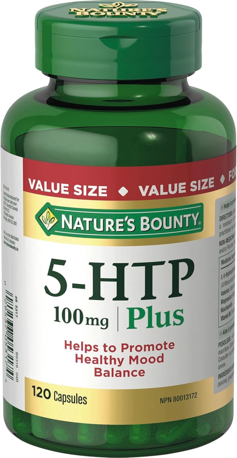 Nature's Bounty 5-HTP 100mg 120 Cápsulas