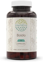 Boldo 60 Cápsulas, 500 mg – Peumus boldus Hoja Seca