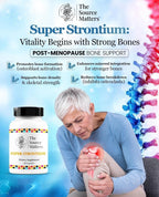 The Source Matters Super Strontium Boost, 60 Cápsulas