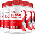 Gluco Health Plus Capsules – Sugar Optimizer, Fórmula Avanzada, 5 Paquetes (300 Cápsulas)