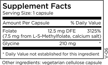 MethylPro L-Metilfolato 7.5 mg - Complemento – Formación normal de células sanguíneas: Esencial para la producción – Image 2