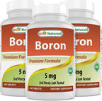 Best Naturals Boro 5 mg - 240 Comprimidos (Pack de 3)