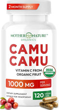 MNO Camu Camu Orgánico Vitamina C Natural - 120 Cápsulas