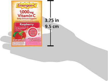 Emergen-C Original Formula Vitamina C 1000mg – Electrolitos: Como potasio, magnesio y calcio, que ayudan a – Image 10