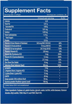 Vivioptal para Hombres, 30 Cápsulas, CoQ10, Licopeno y Resveratrol, Multivitamínico y Multimineral, Sin Gluten, Fórmula Alemana