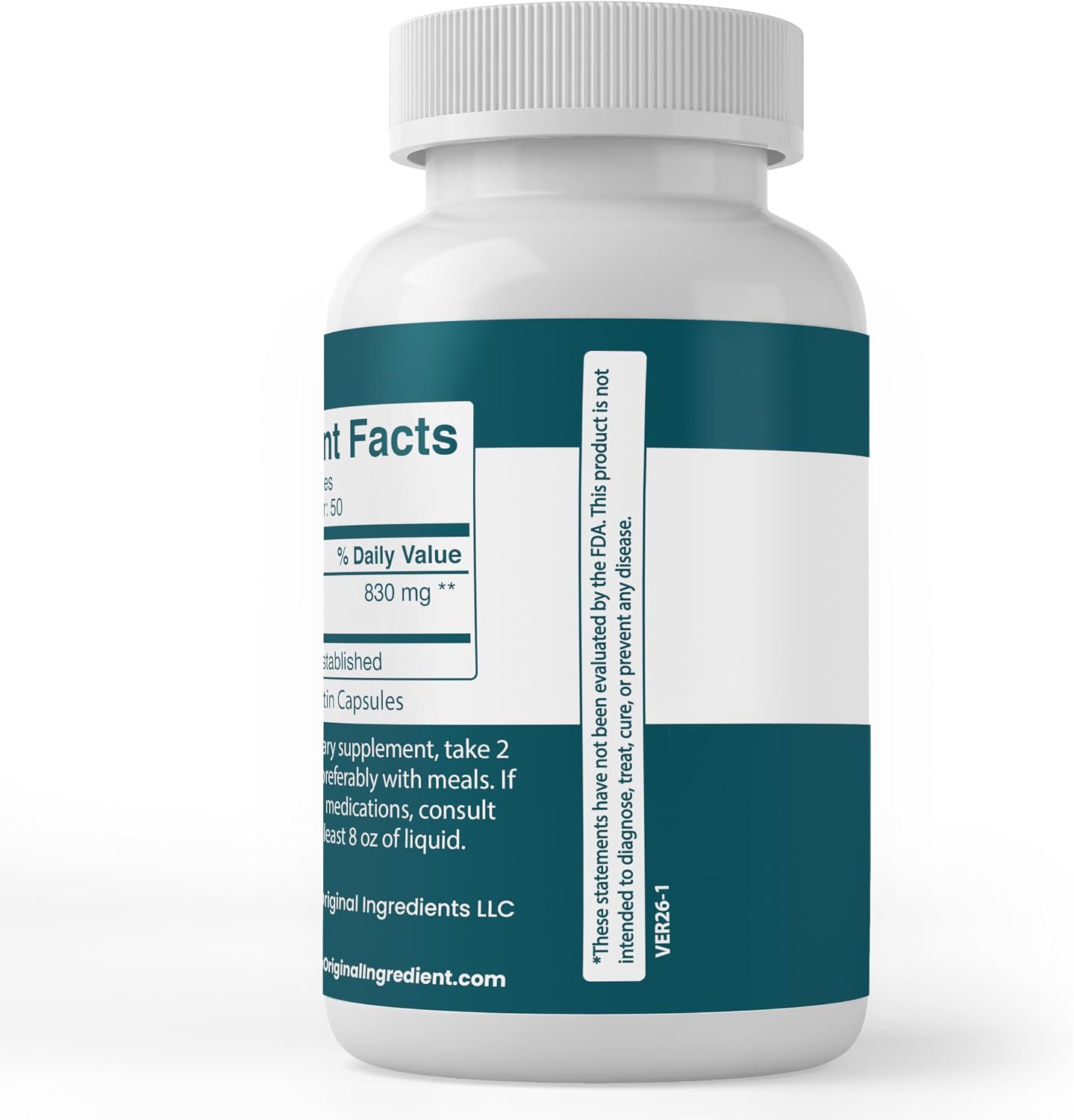 Pure Original Ingredients Eyebright, 100 Cápsulas - Suplemento Puro y sin Aditivos