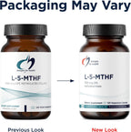 Designs for Health L-5-MTHF - Quatrefolic® Metilfolato 1mg (1700mcg DFE) - 120 Cápsulas