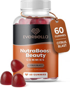 NutraBoost Beauty Gummies - Gominolas de Belleza con Biotina, Vitamina C y Aminoácidos