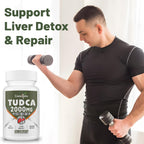Canarata TUDCA 2000 mg - Suplemento Hepático con Sales Biliares
