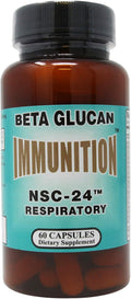 NSC-24 Fórmula Respiratoria Beta Glucano, 60 Cápsulas