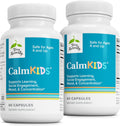 Terry Naturally Calm Kids - Suplemento para la calma y concentración infantil - 60 Cápsulas (Pack de 2)