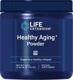 Life Extension Healthy Aging Powder - Suplemento en polvo para un envejecimiento saludable, 30 dosis