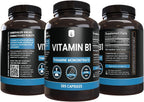 PURE ORIGINAL INGREDIENTS Vitamina B1 (Tiamina Mononitrato) 365 Cápsulas
