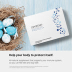 Zinzino Protect+ - Suplemento Inmunológico con Beta-Glucanos, Vitamina C y D3, 60 Cápsulas