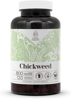 Garden Organics Chickweed 120 Cápsulas | Complemento Herbal de Alta Pureza