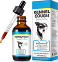 Onznoz Tos de las Perreras para Perros - Suplemento Natural para la Tos, Alivio Suave de la Congestión, Líquido para Alergias Caninas