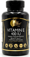 Coco March N.M.D Vitamina E Natural 400 UI con Tocoferoles Mixtos - Apoyo Inmunológico y Celular, 90 Cápsulas Blandas