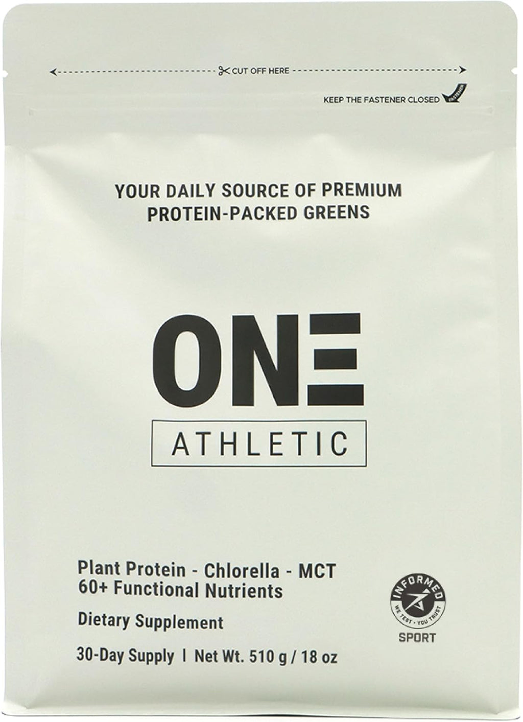 ON3 Athletic Greens & Superfood Blend con Chlorella - 5 porciones