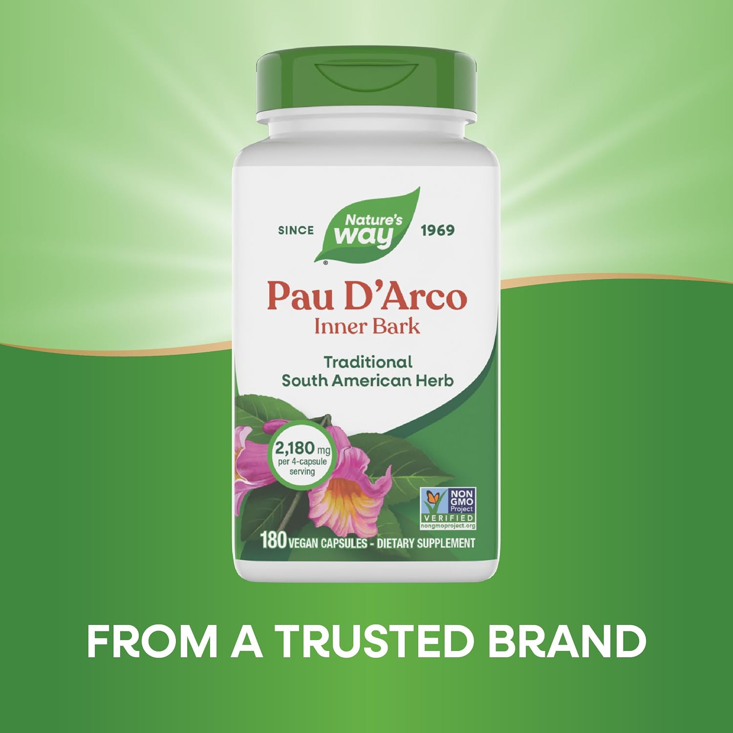 Nature's Way Pau d'Arco Inner Bark - 180 Capsules
