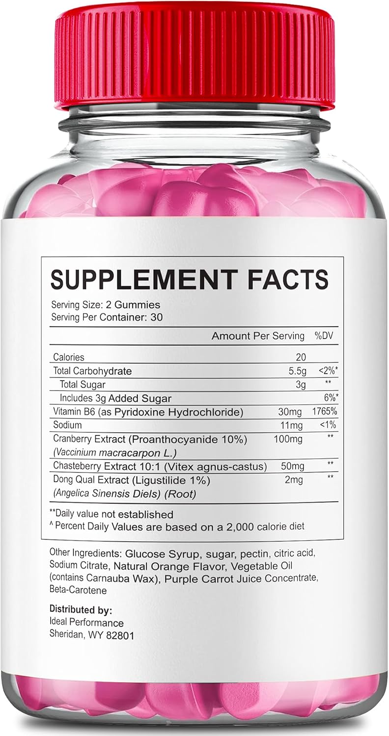IDEAL PERFORMANCE Prime Biome Gummies - Probióticos para la Piel y la Digestión (60 Gominolas)