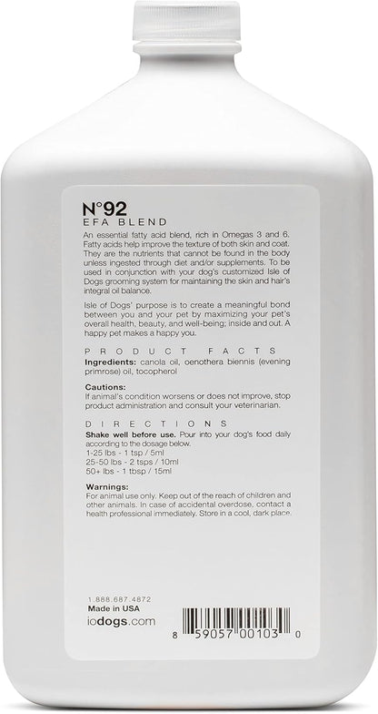 Isle of Dogs Coature No. 92 Suplemento EFA para perros - 1 litro – Image 2