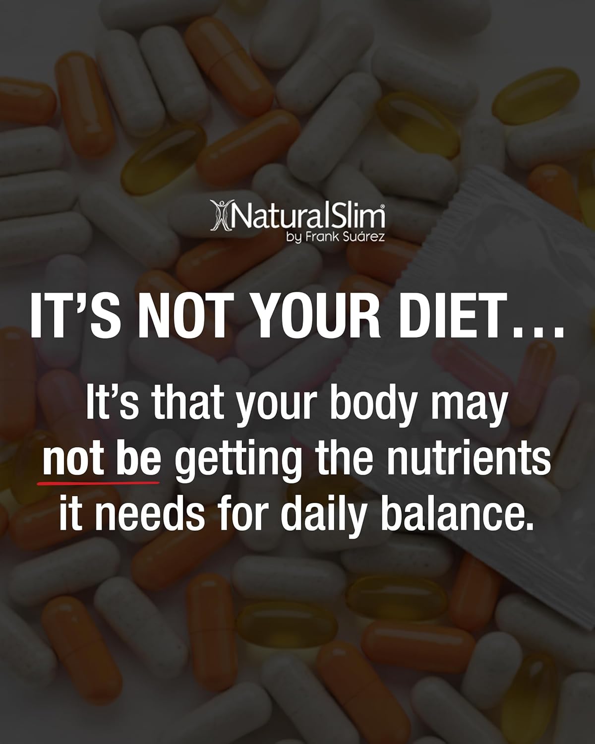 NaturalSlim Metabolic Vitamins - Multivitamínico Completo con Enzimas Digestivas (3 Paquetes)